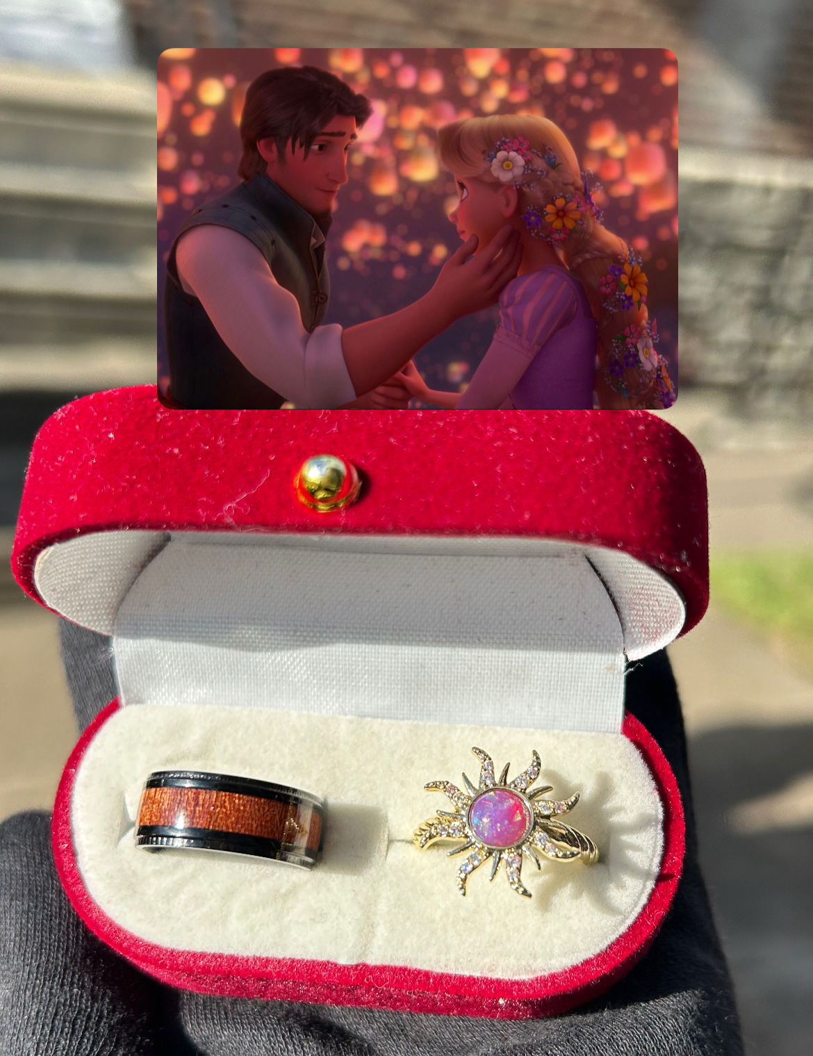 Rapunzel x Flynn Rings