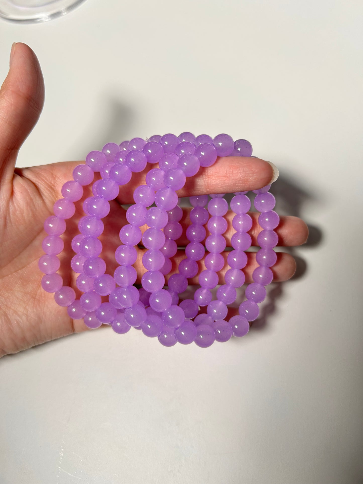 Amethyst Bead Bracelet