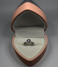 Anillo de diamantes (ajustable)