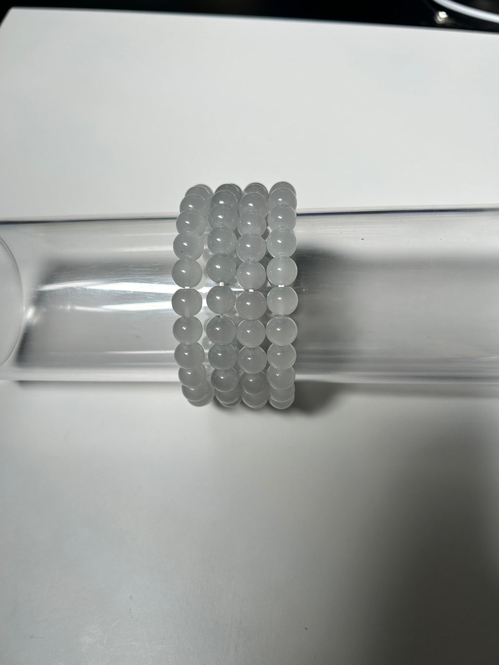 Gray Bead Bracelet