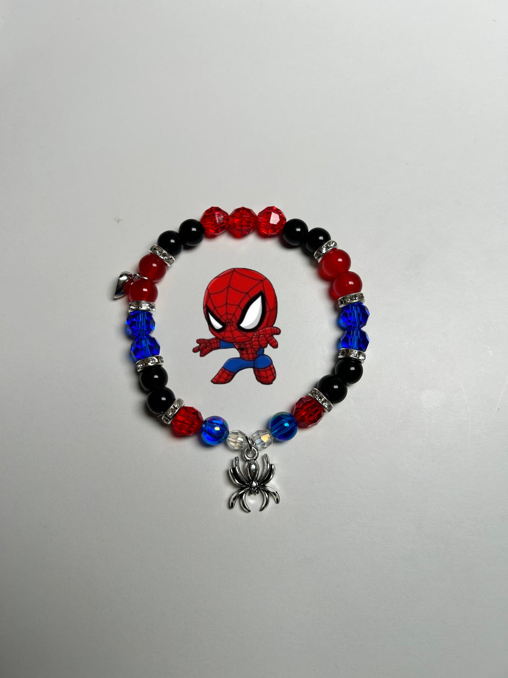 Spiderman x Hello kitty matching bracelets