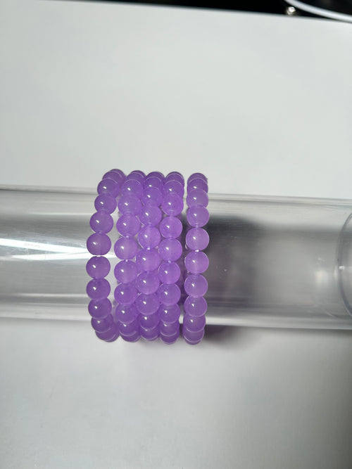 Amethyst Bead Bracelet