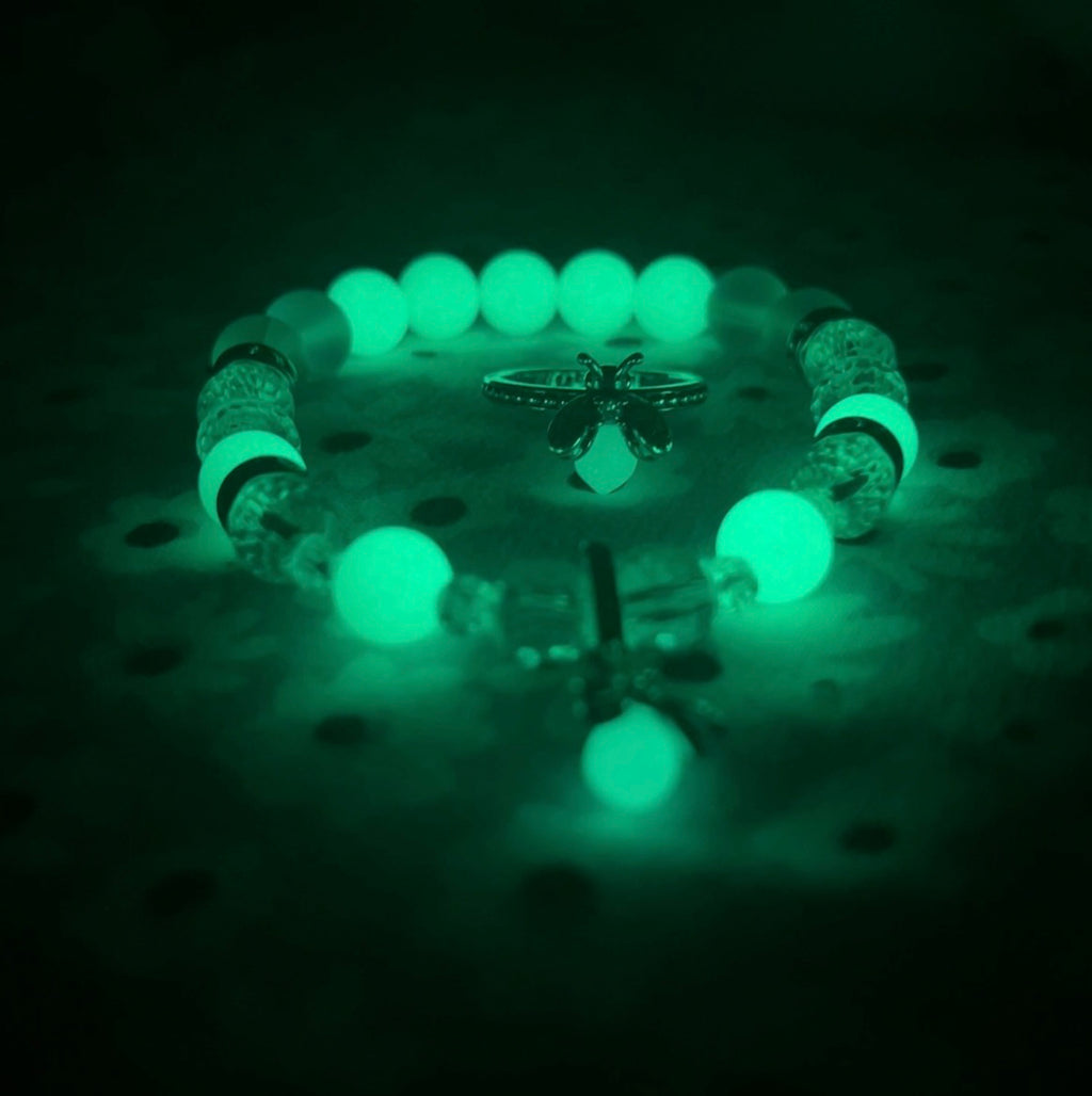 Juego de pulsera y anillo Evangeline y Ray