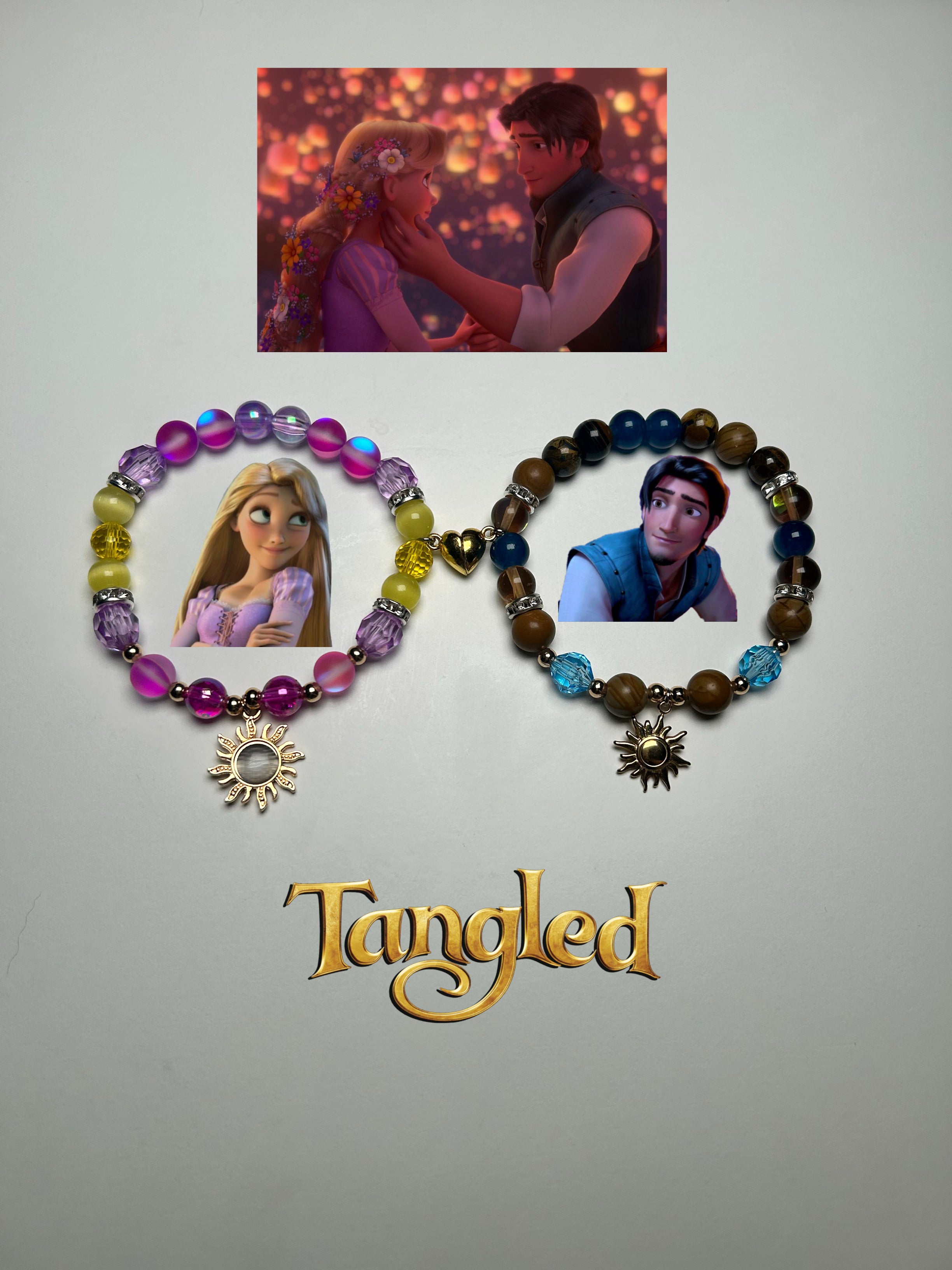 Rapunzel x Flynn Rider Bracelet