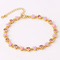 Pulsera corazón mal ojo