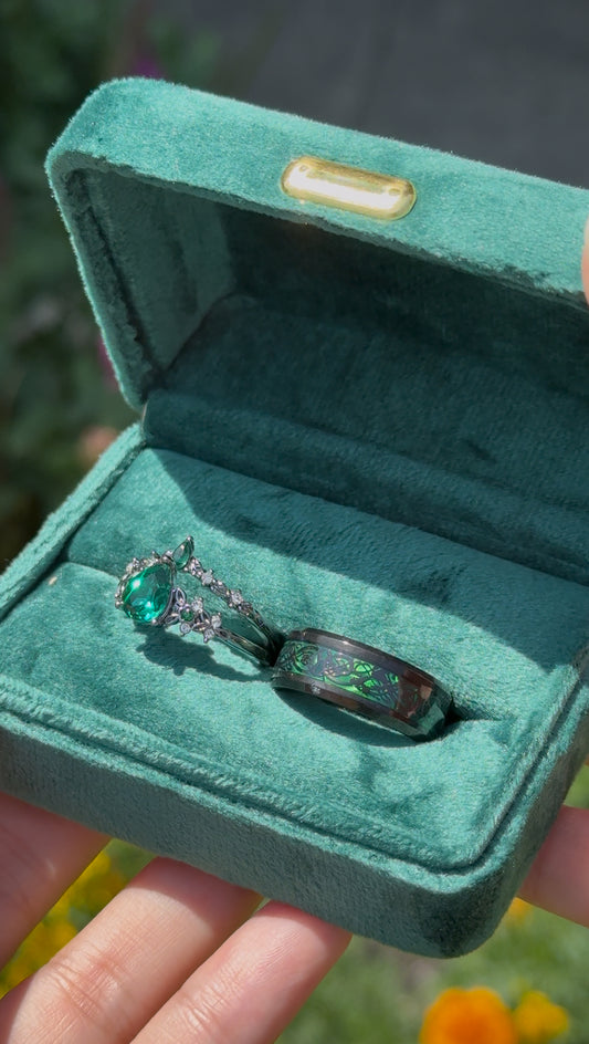 Tiana and Naveen Matching Rings