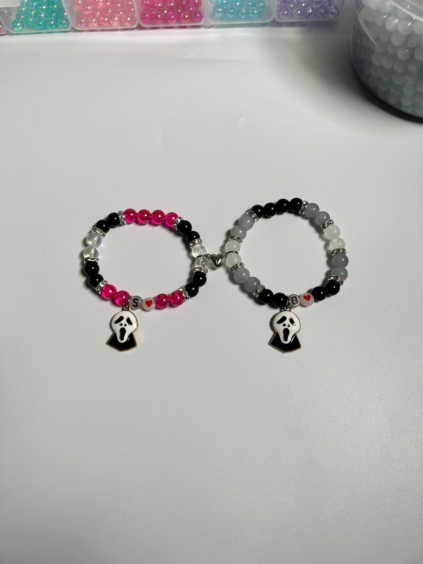 Ghost Face Matching Bracelets (Glow In The Dark!)