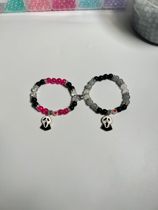 Ghost Face Matching Bracelets (Glow In The Dark!)